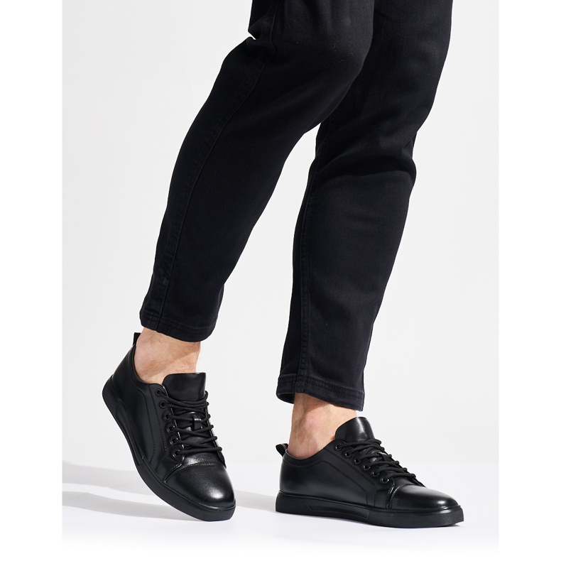 Scarpe sportive nere da uomo nero 1