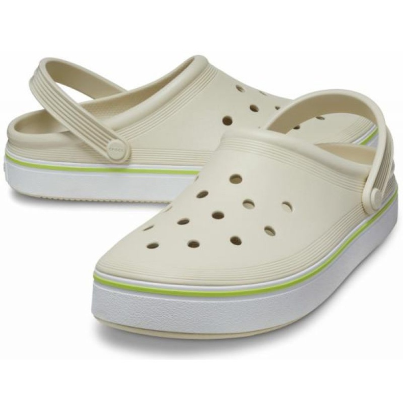 Infradito Crocs Crocband Of Court 208371-2Y2 beige 1