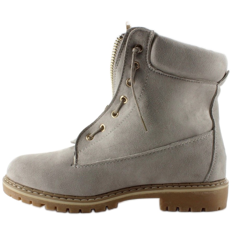 Scarpe Balman in camoscio grigio 1