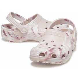 Infradito Crocs Classic Marbled Clog 206867-6WS beige 1