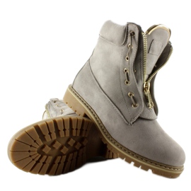 Scarpe Balman in camoscio grigio 2