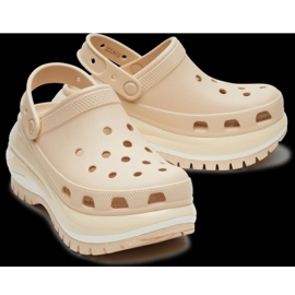 Infradito Crocs Mega Crush Clog 207988-2DS beige 1