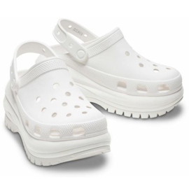 Infradito Crocs Mega Crush Clog 207988-100 bianco 1