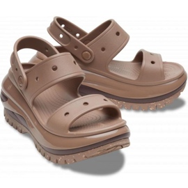 Infradito Crocs Mega Crush Sandalo 207989-2Q9 marrone 1