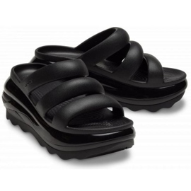 Infradito Crocs Mega Crush Triple Strap 209842-001 nero 1