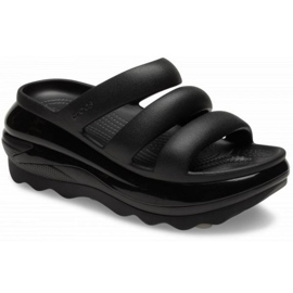 Infradito Crocs Mega Crush Triple Strap 209842-001 nero 2