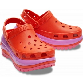 Infradito Crocs Mega Crush Clog 207988-84J arancia 1