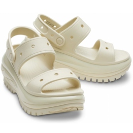 Infradito Crocs Mega Crush Sandalo 207989-2Y2 beige 1