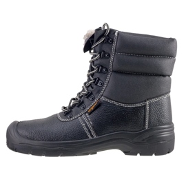 Scarpe da uomo Doposci alti invernali Urgente 112 ob senza punta nero 2
