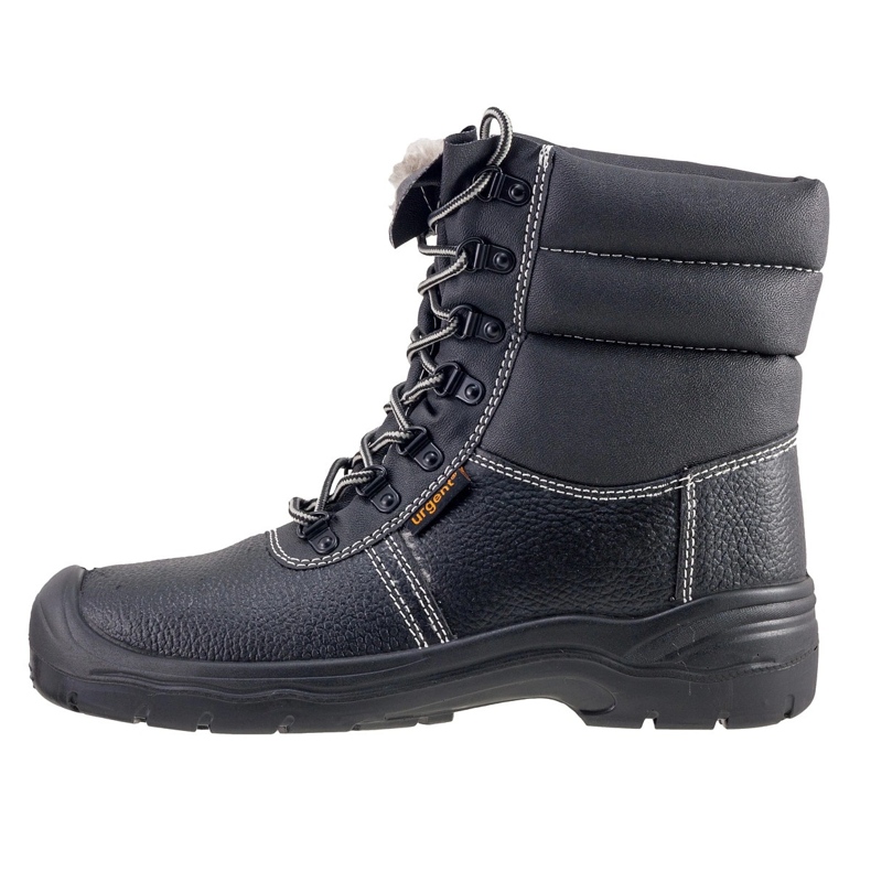 Scarpe da uomo Doposci alti invernali Urgente 112 ob senza punta nero 2