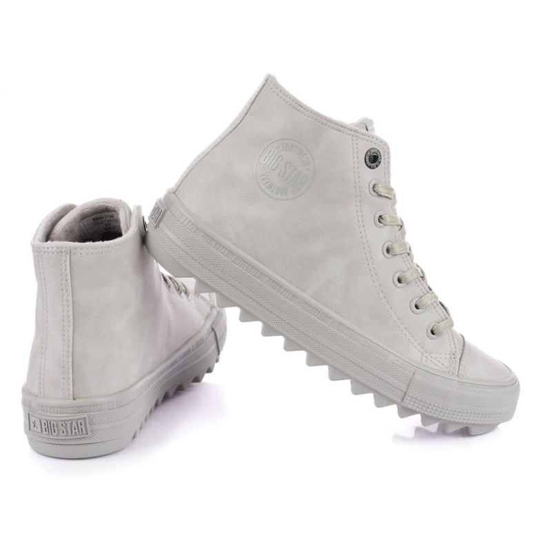 Scarpe Big Star Big Top W GG274070 grigio 1