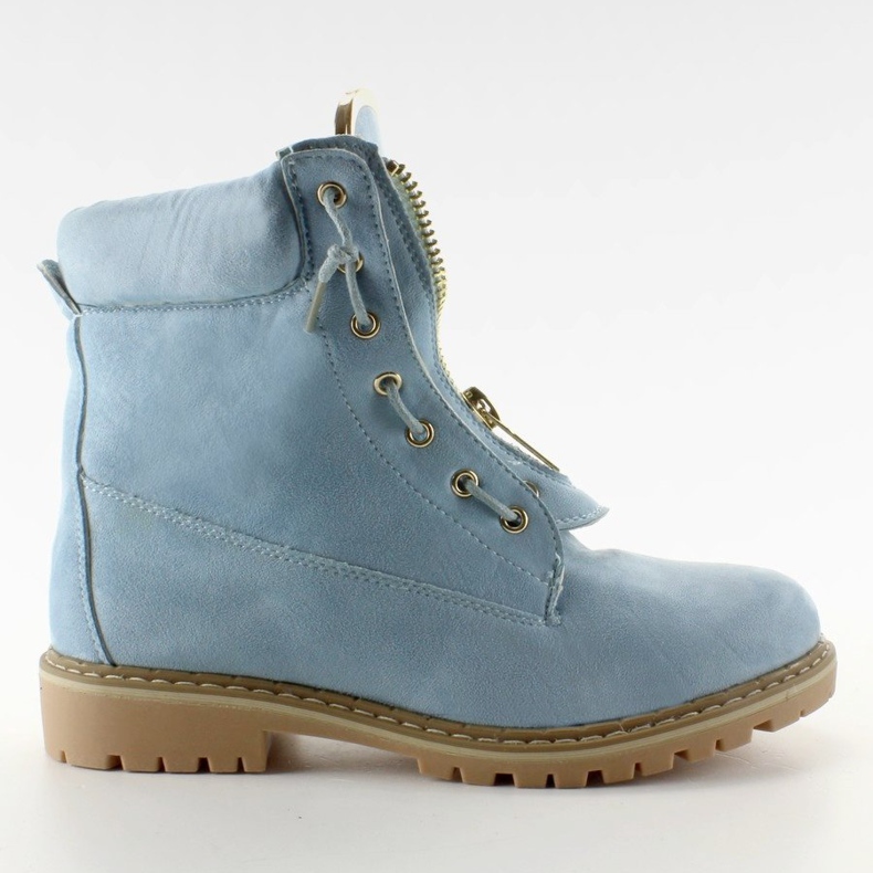 Scarpa balman in camoscio blu NC50 L. Blu 1