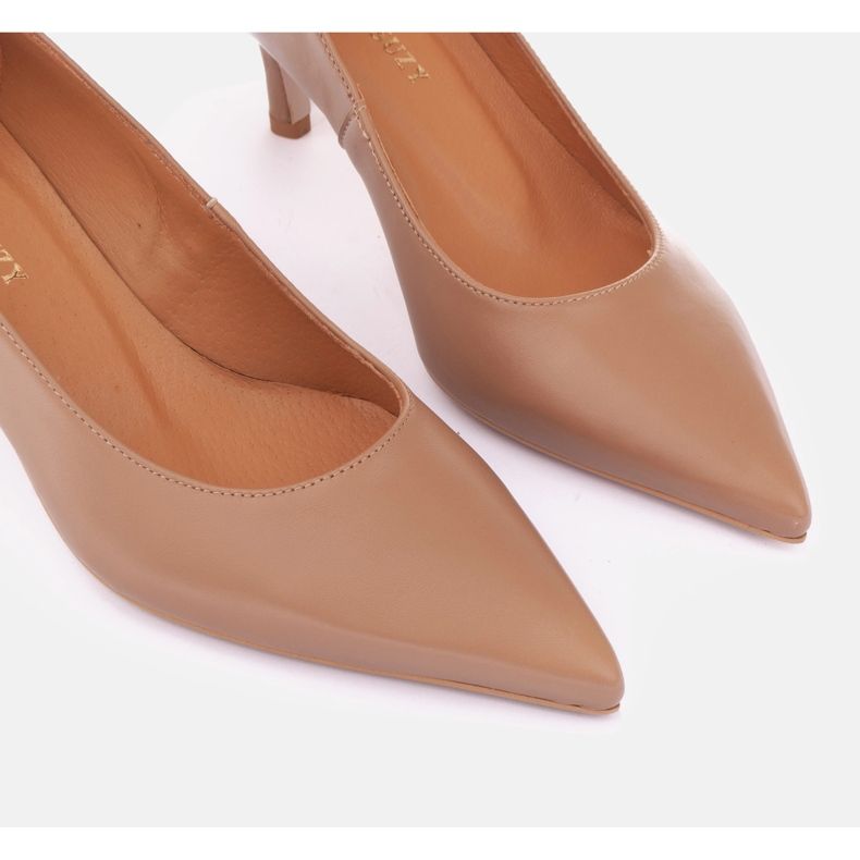 Marco Shoes Tacchi a spillo di Malaga beige 1