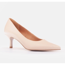 Marco Shoes Tacchi a spillo di Malaga beige 1