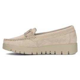 Filippo DP3334/24 Mocassini in pelle beige 2