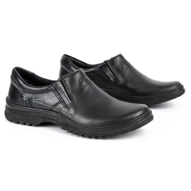 KOMODO Scarpe da uomo casual nere 869 nero 2