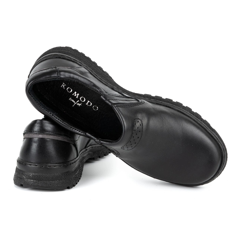 KOMODO Scarpe da uomo casual nere 869 nero 3