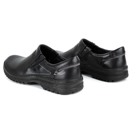KOMODO Scarpe da uomo casual nere 869 nero 4