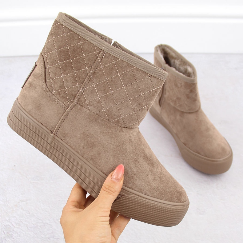 Doposci mukluk da donna, beige Big Star OO274A524 1