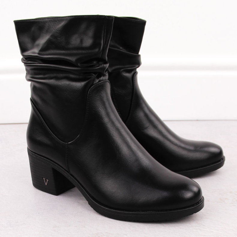 Stivaletti isolanti da donna, neri, Vinceza 10547 nero 2