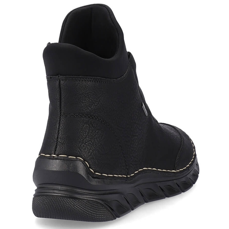 Stivali isolanti neri da donna Rieker 55069-00 nero 1