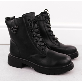 Stivali trapper neri da donna T.Sokolski Z23-132 nero 2