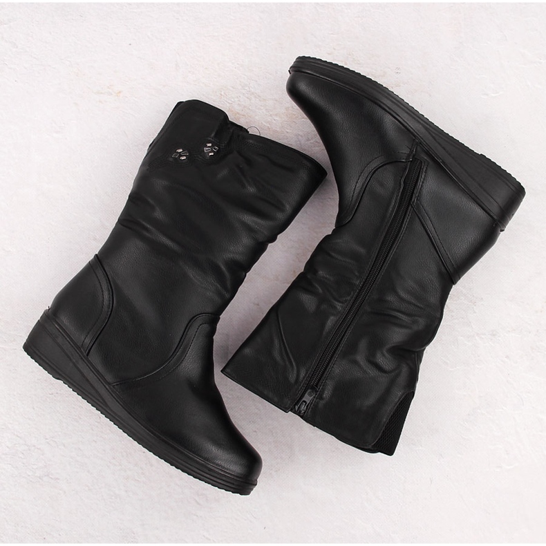 Stivaletti isolanti da donna, neri, T.Sokolski SCA273 nero 2