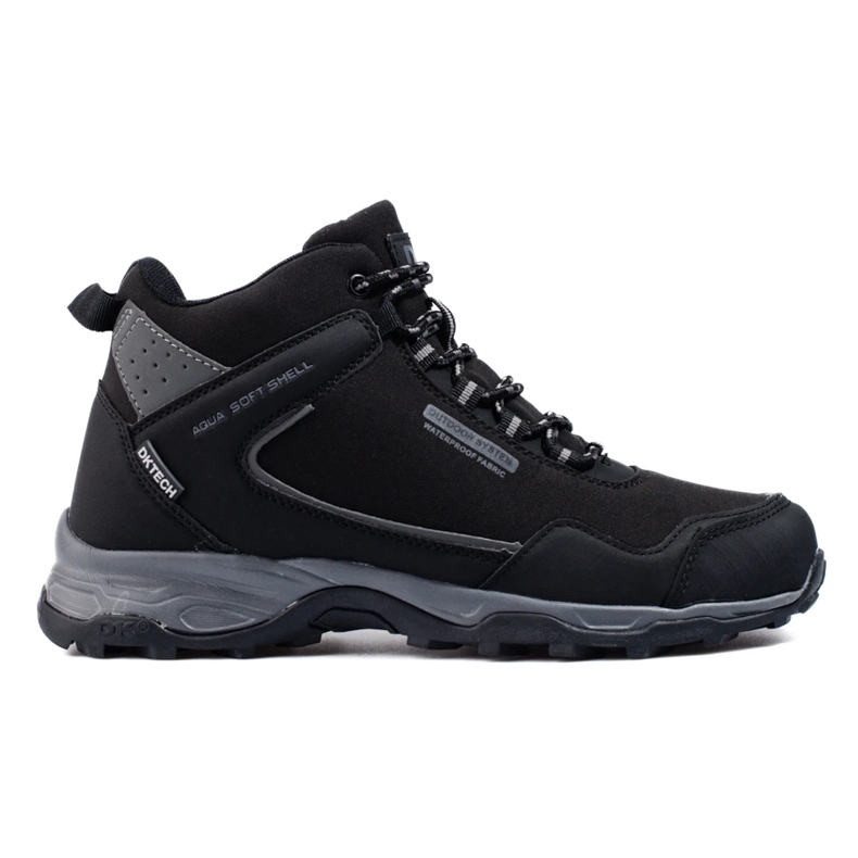 Scarpe alte da trekking da uomo con protezione DK nero 2
