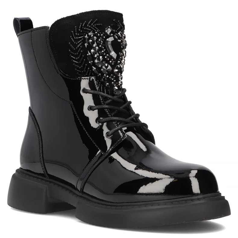 Filippo DBT6568/24 Stivali platform in pelle Bk, neri 2