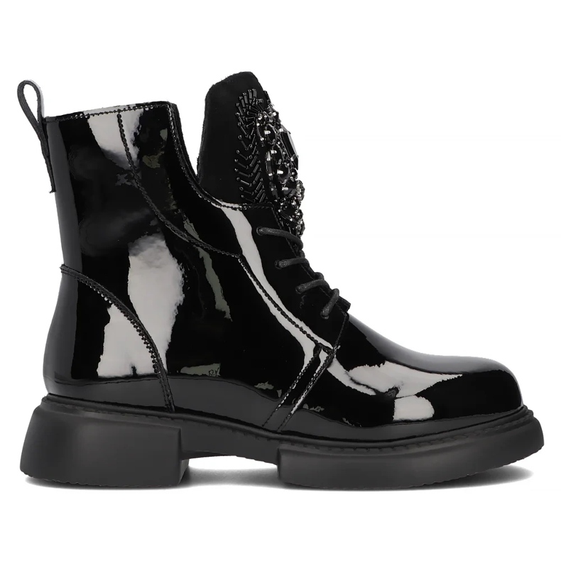 Filippo DBT6568/24 Stivali platform in pelle Bk, neri 1