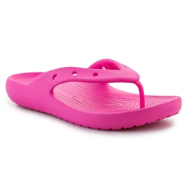 Infradito Crocs Classic Flip V2 209402-6UB rosa 1