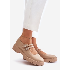Scarpe con Cinturini da Donna Beige Rialuna 1