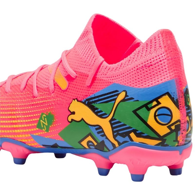 Scarpe da calcio Puma Future 7 Match Njr FG/AG 107841 01 rosa 4