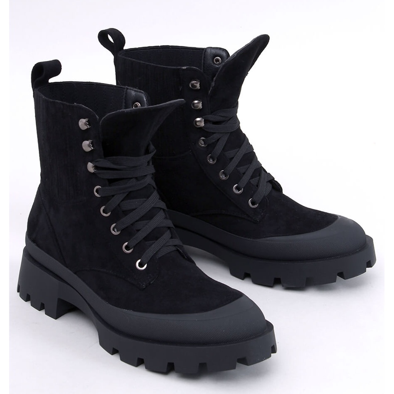 Demps Scarponcino da trekking nero 1