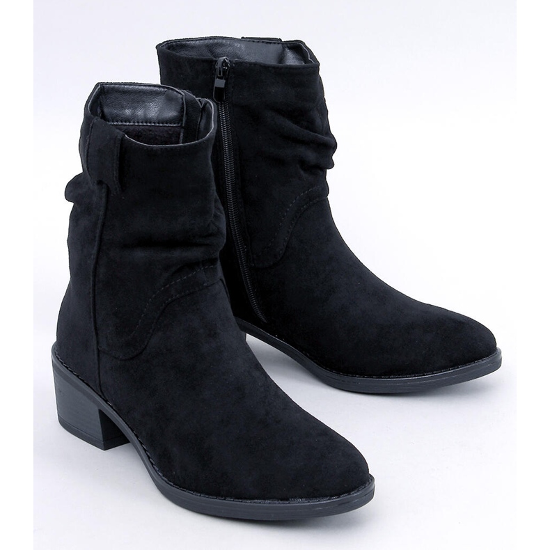 Raney Stivaletti bassi in camoscio nero 1
