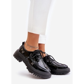 Scarpe da Donna in Vernice Con Decori Pelle Naturale Artiker 55C1011 Nero 1
