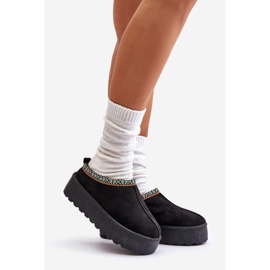 Pantofole Da Donna Con Plateau Con Ricamo, Neroma Neroma 1