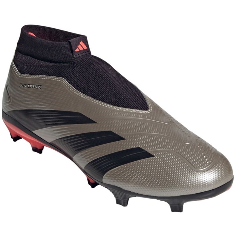 Scarpe da calcio Adidas Predator League Ll Fg IF6331 d'argento 1