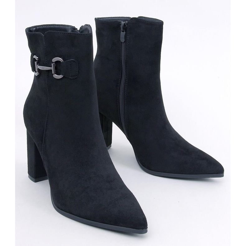 Mahoni Stivaletto in camoscio nero 1