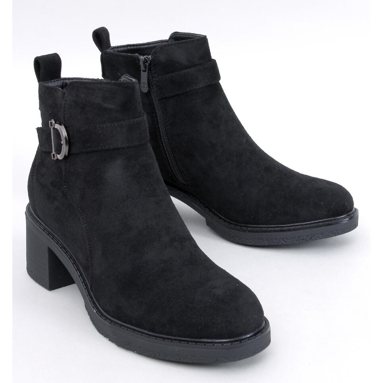 Duncans Stivaletti neri con tacco basso nero 1