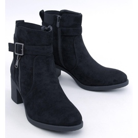 Irving Black stivaletti classici con tacco alto nero 1