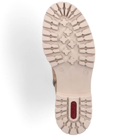 Stivali isolanti da donna, beige, Rieker 72643-60 2