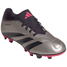 Scarpe da calcio Adidas Predator Club FxG IF6423 argento 1