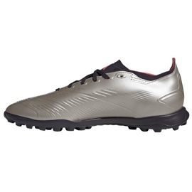 Scarpe da calcio Adidas Predator League Tf IF6376 d'argento 1