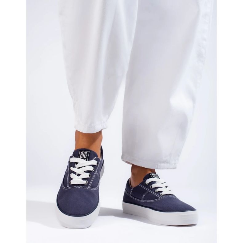 Sneakers Big Star KK274018 da donna blu 2