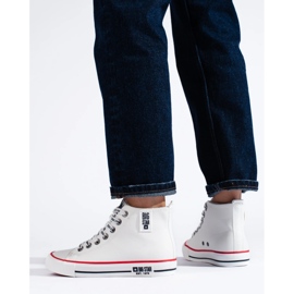 Big Star Sneakers con grandi stelle bianca 1
