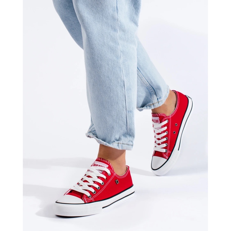 Sneakers classiche rosse Big Star T274020603 rosso 2