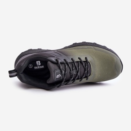 Scarpe sportive da trekking leggere da uomo McBraun, verdi verde 2