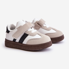 Sneakers Velcro da Bambino Bianche Tromella bianco 1