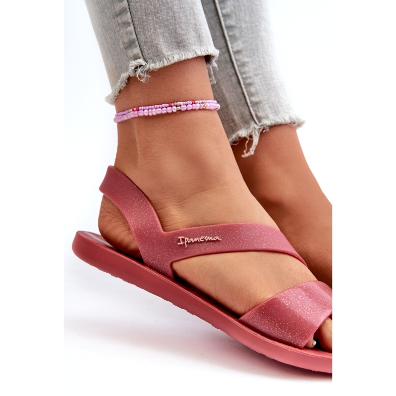 Sandali da donna con glitter 82429 Ipanema Vibe Sandal Fem Pink rosa 3